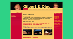 Desktop Screenshot of gilbert-oleg.ch
